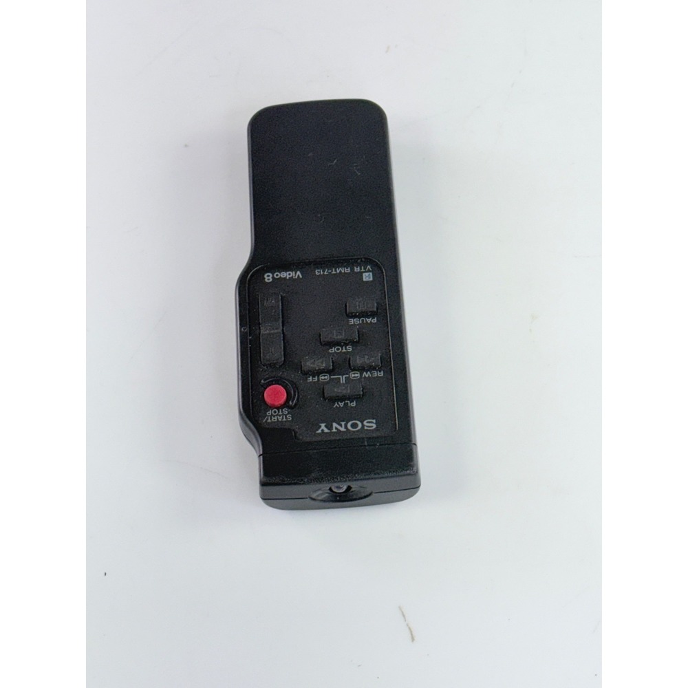 Sony RMT-713 VTR Video 8 Camcorder Remote Control OEM Genuine Untested - Picture 3 of 8